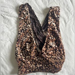 Urban Outfitters Sedona Strappy-Back Tank Top - leopard print